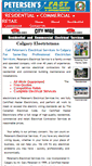 Mobile Screenshot of petersenselectric.com